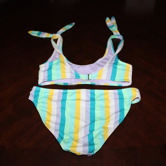 Cabana by Crown & Ivy Striped Bikini Set - Size M - Picture 5 of 11